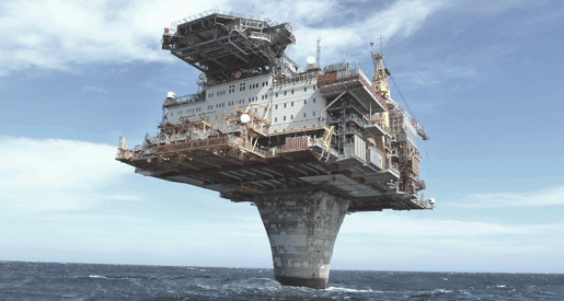 Offshore Oil-Rig Drilling Platform